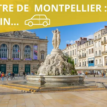Azur ,5 Min -5 Min Arena - Clim - Parking Gratuit Privee - 4 Personnes