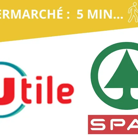 Azur ,5 Min -5 Min Arena - Clim - Parking Gratuit Privee - 4 Personnes 아파트 *