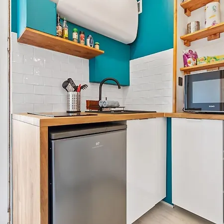 Azur ,5 Min -5 Min Arena - Clim - Parking Gratuit Privee - 4 Personnes * Mauguio