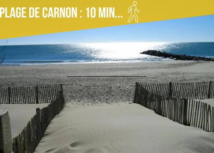 Azur ,5 Min -5 Min Arena - Clim - Parking Gratuit Privee - 4 Personnes